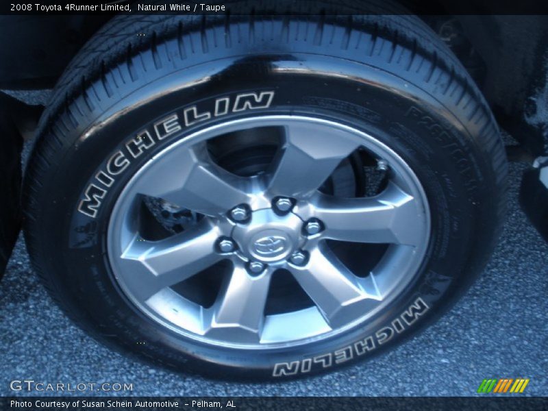 Natural White / Taupe 2008 Toyota 4Runner Limited