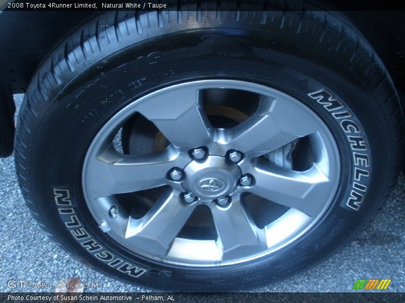 Natural White / Taupe 2008 Toyota 4Runner Limited