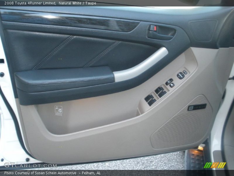 Natural White / Taupe 2008 Toyota 4Runner Limited