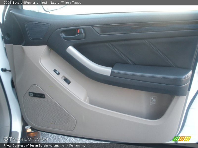 Natural White / Taupe 2008 Toyota 4Runner Limited