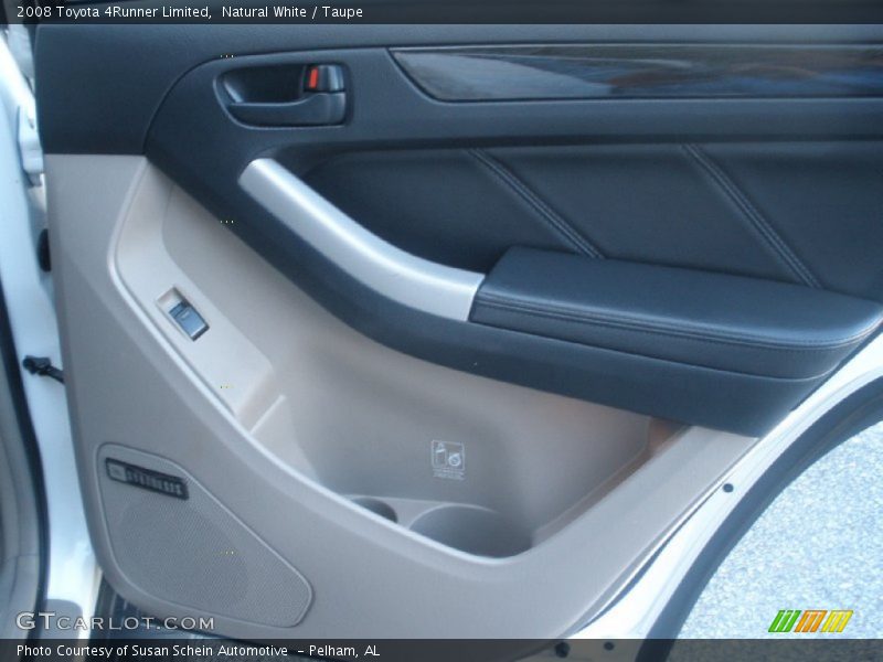Natural White / Taupe 2008 Toyota 4Runner Limited