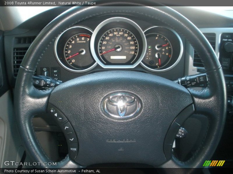 Natural White / Taupe 2008 Toyota 4Runner Limited