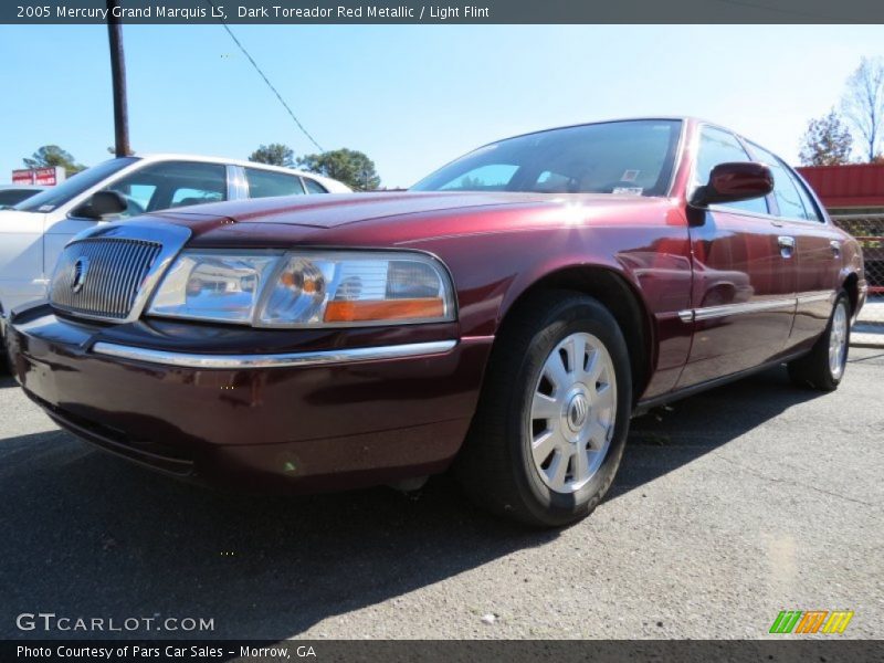 Dark Toreador Red Metallic / Light Flint 2005 Mercury Grand Marquis LS
