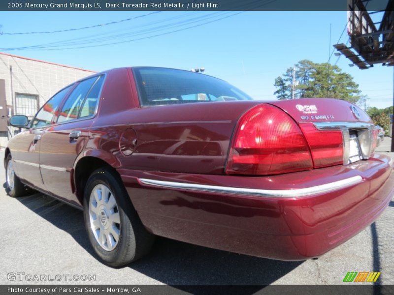 Dark Toreador Red Metallic / Light Flint 2005 Mercury Grand Marquis LS