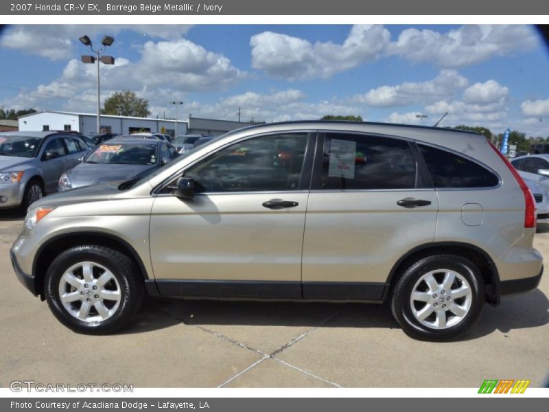 Borrego Beige Metallic / Ivory 2007 Honda CR-V EX