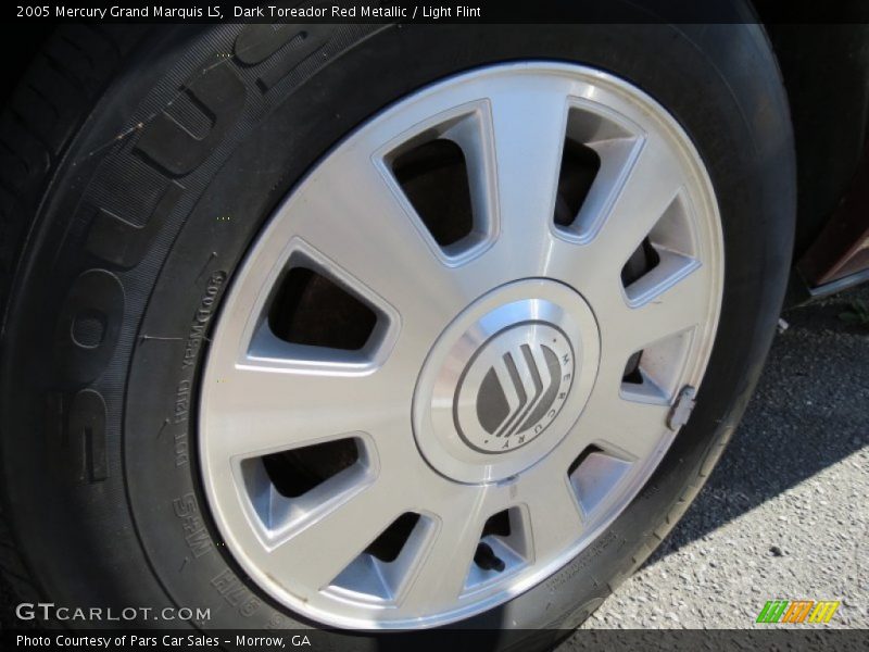 Dark Toreador Red Metallic / Light Flint 2005 Mercury Grand Marquis LS