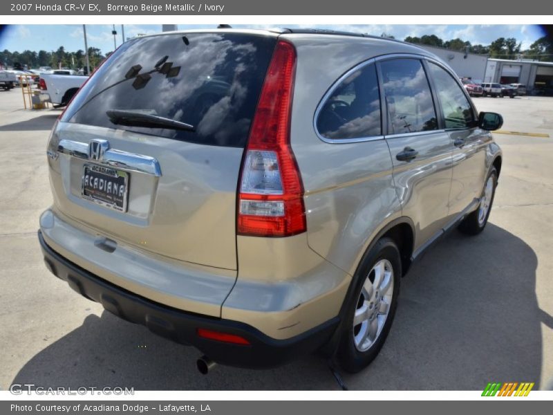 Borrego Beige Metallic / Ivory 2007 Honda CR-V EX
