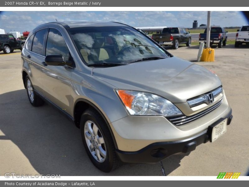 Borrego Beige Metallic / Ivory 2007 Honda CR-V EX