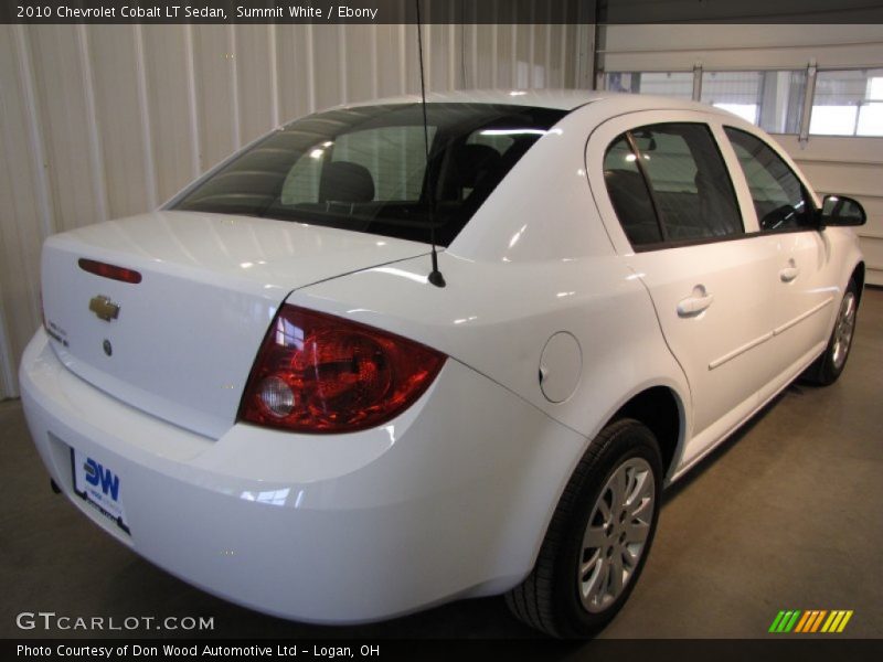 Summit White / Ebony 2010 Chevrolet Cobalt LT Sedan