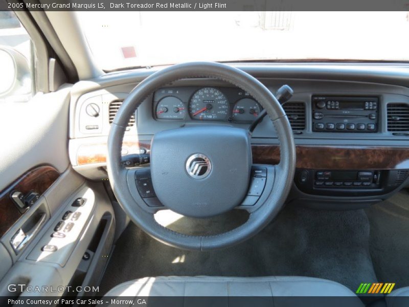 Dark Toreador Red Metallic / Light Flint 2005 Mercury Grand Marquis LS