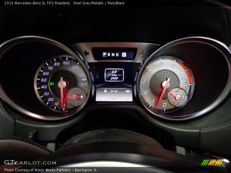  2013 SL 550 Roadster 550 Roadster Gauges