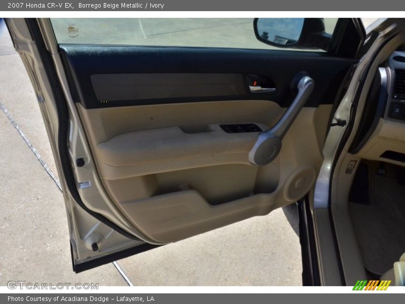 Borrego Beige Metallic / Ivory 2007 Honda CR-V EX