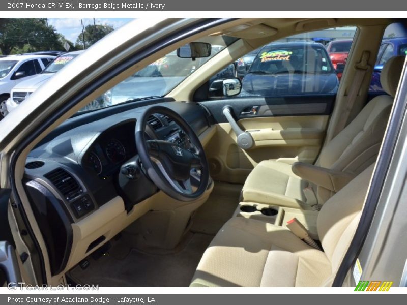 Borrego Beige Metallic / Ivory 2007 Honda CR-V EX