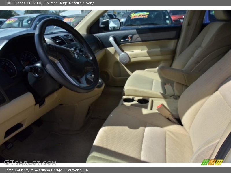 Borrego Beige Metallic / Ivory 2007 Honda CR-V EX