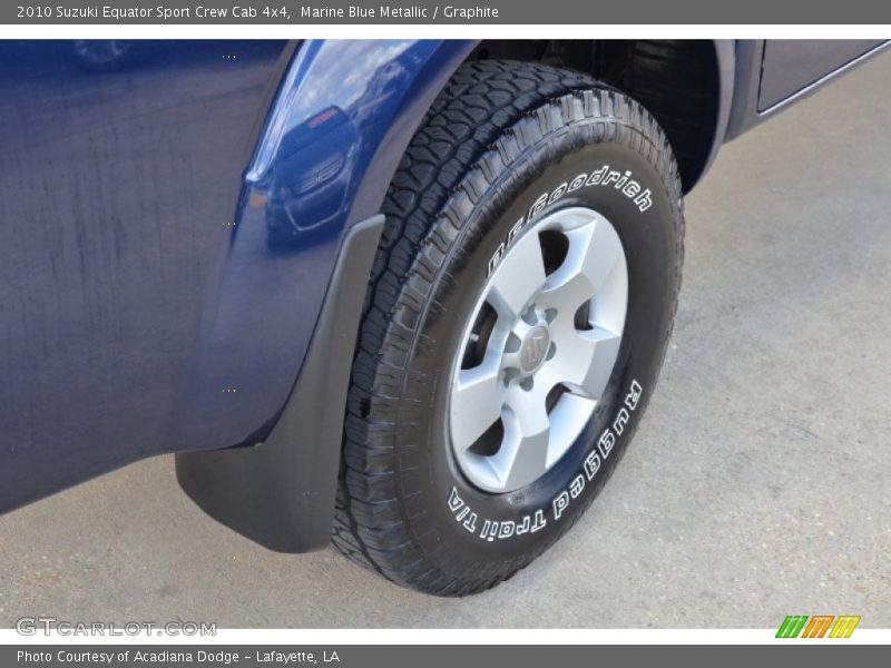 Marine Blue Metallic / Graphite 2010 Suzuki Equator Sport Crew Cab 4x4