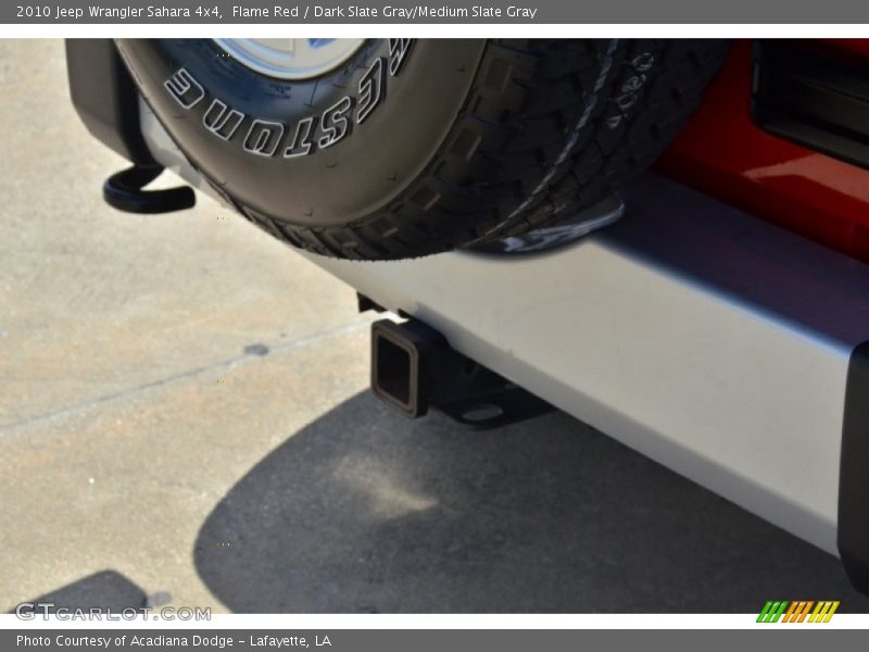 Flame Red / Dark Slate Gray/Medium Slate Gray 2010 Jeep Wrangler Sahara 4x4
