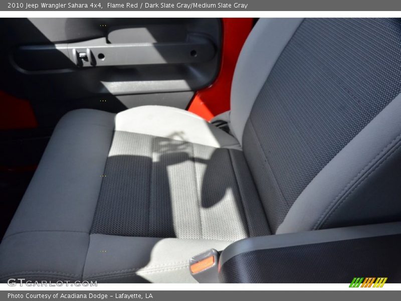 Flame Red / Dark Slate Gray/Medium Slate Gray 2010 Jeep Wrangler Sahara 4x4