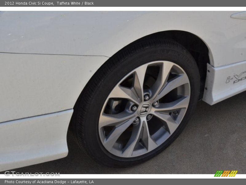 Taffeta White / Black 2012 Honda Civic Si Coupe