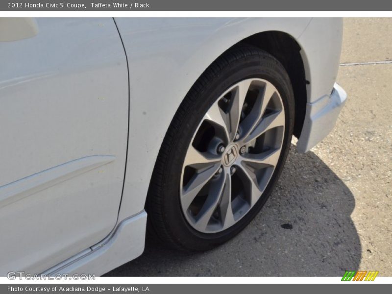 Taffeta White / Black 2012 Honda Civic Si Coupe