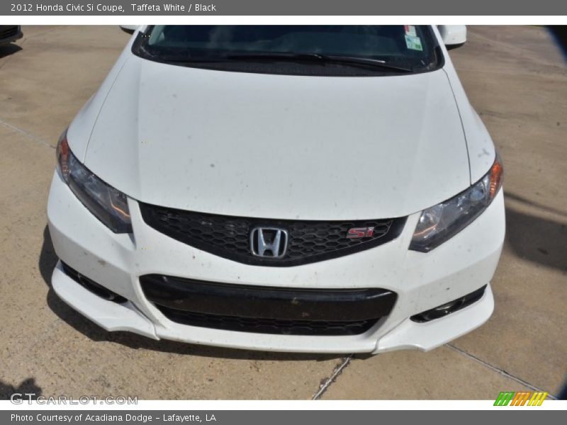 Taffeta White / Black 2012 Honda Civic Si Coupe