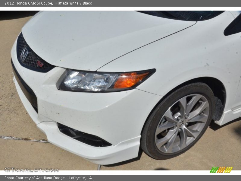 Taffeta White / Black 2012 Honda Civic Si Coupe