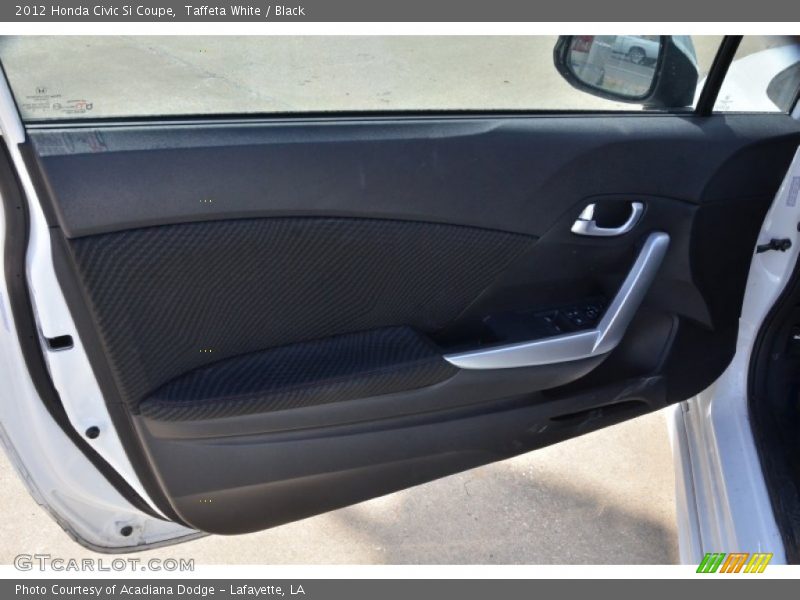 Taffeta White / Black 2012 Honda Civic Si Coupe