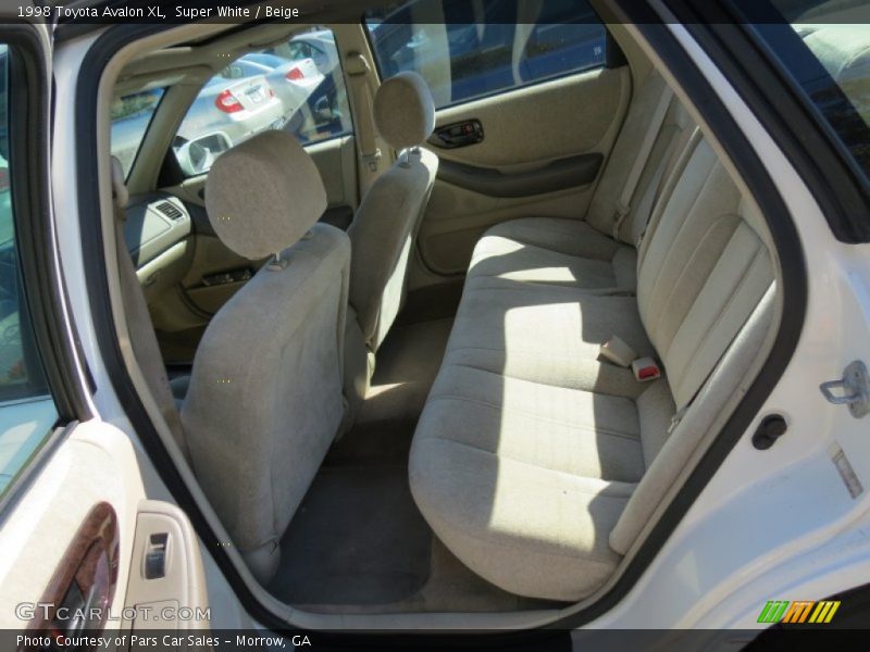 Super White / Beige 1998 Toyota Avalon XL