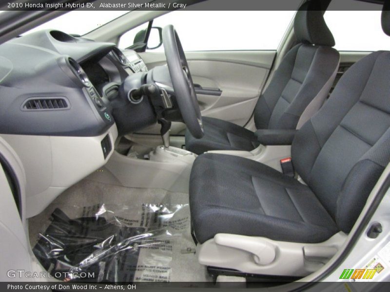  2010 Insight Hybrid EX Gray Interior