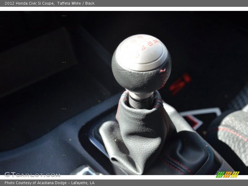 Taffeta White / Black 2012 Honda Civic Si Coupe