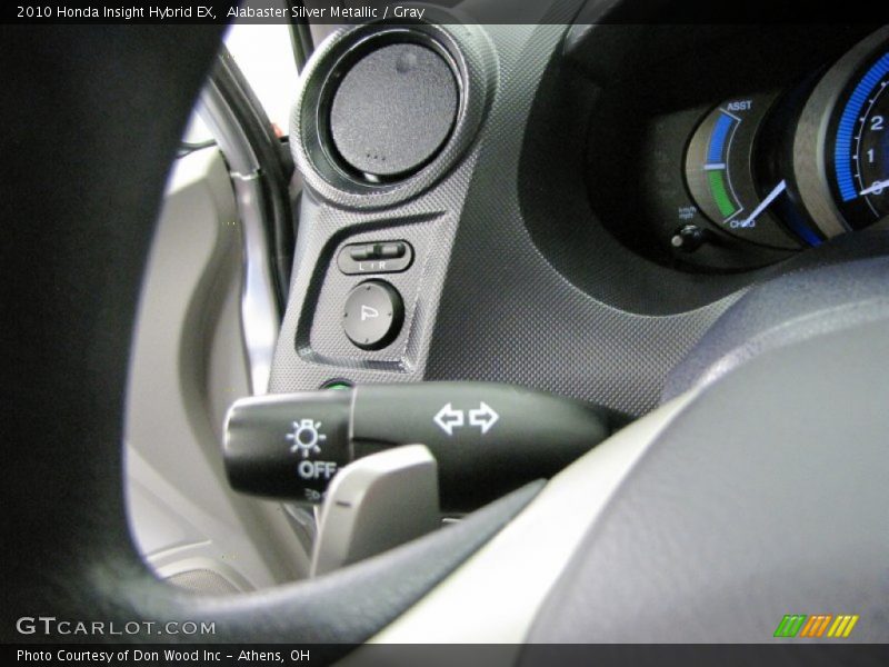Controls of 2010 Insight Hybrid EX