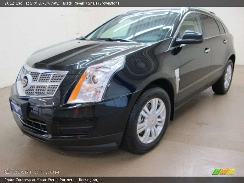 Black Raven / Shale/Brownstone 2012 Cadillac SRX Luxury AWD