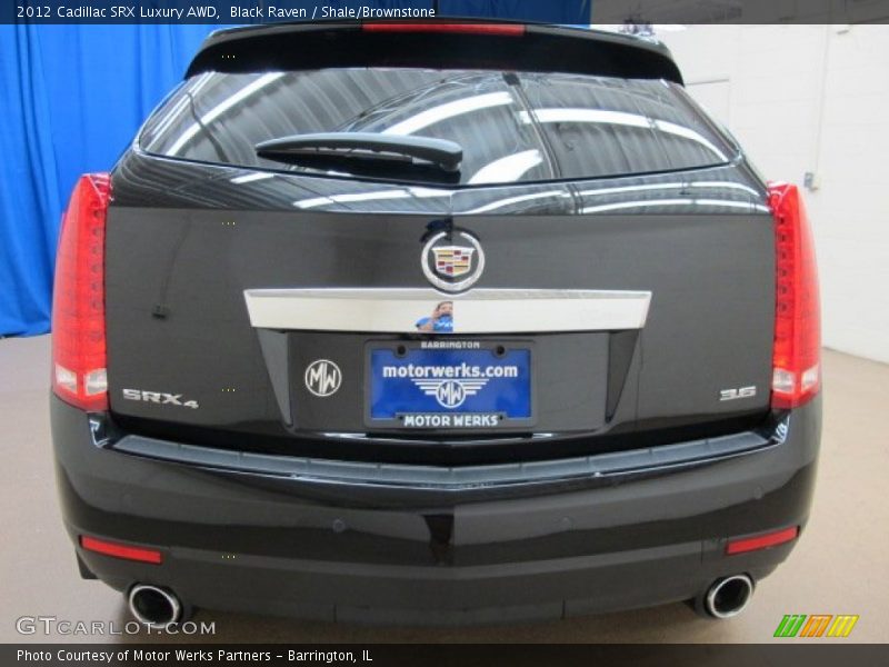 Black Raven / Shale/Brownstone 2012 Cadillac SRX Luxury AWD
