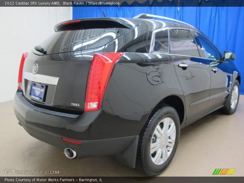 Black Raven / Shale/Brownstone 2012 Cadillac SRX Luxury AWD