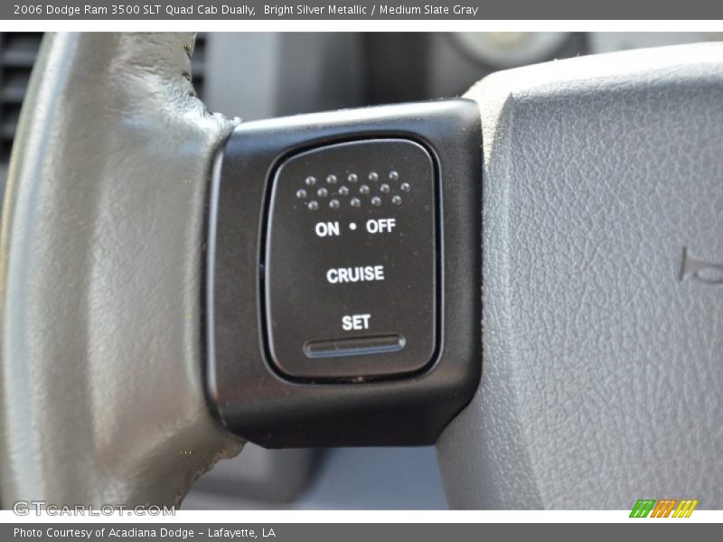 Bright Silver Metallic / Medium Slate Gray 2006 Dodge Ram 3500 SLT Quad Cab Dually