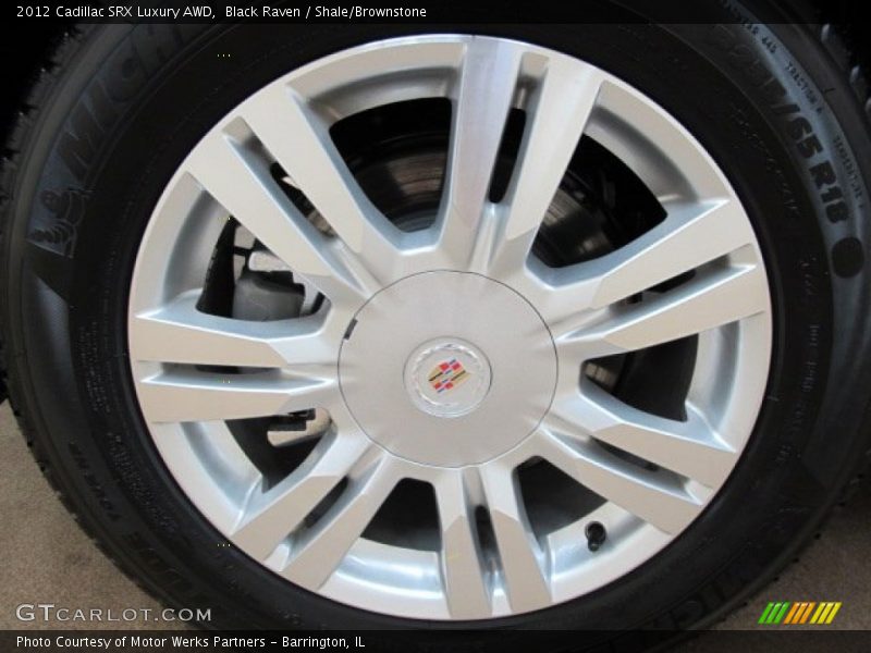 Black Raven / Shale/Brownstone 2012 Cadillac SRX Luxury AWD