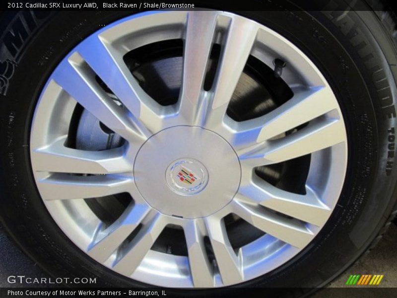 Black Raven / Shale/Brownstone 2012 Cadillac SRX Luxury AWD