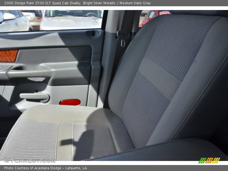 Bright Silver Metallic / Medium Slate Gray 2006 Dodge Ram 3500 SLT Quad Cab Dually