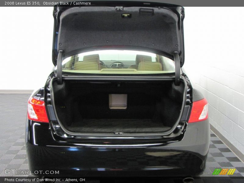Obsidian Black / Cashmere 2008 Lexus ES 350