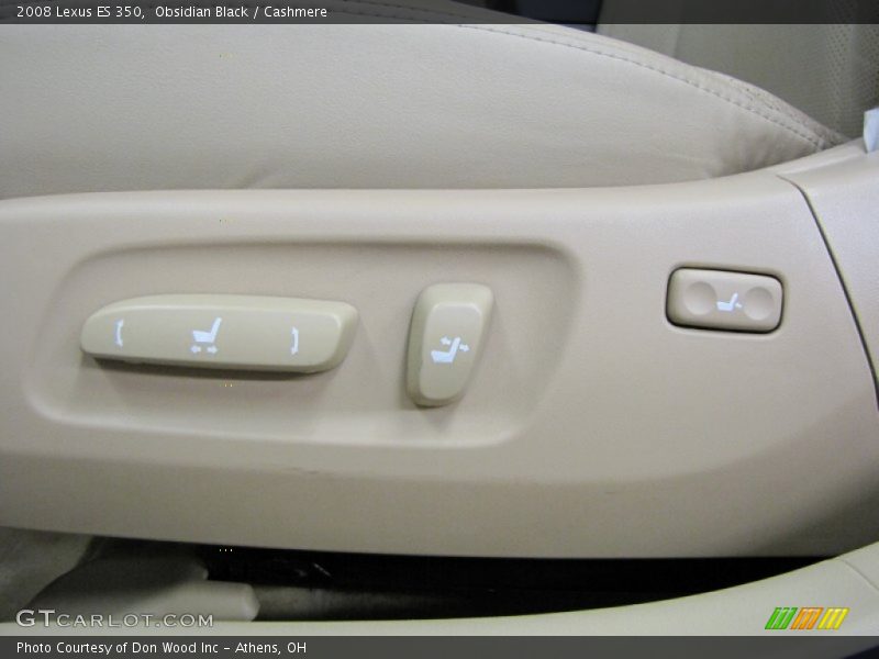 Obsidian Black / Cashmere 2008 Lexus ES 350