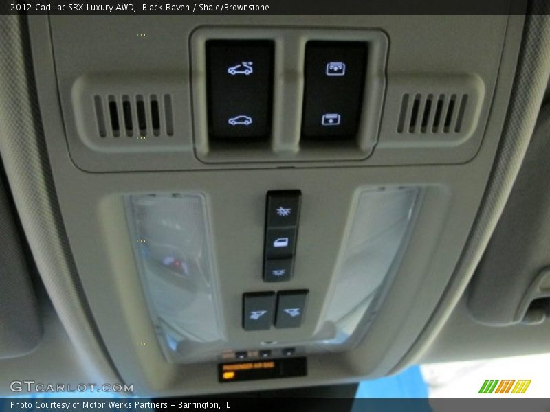 Black Raven / Shale/Brownstone 2012 Cadillac SRX Luxury AWD