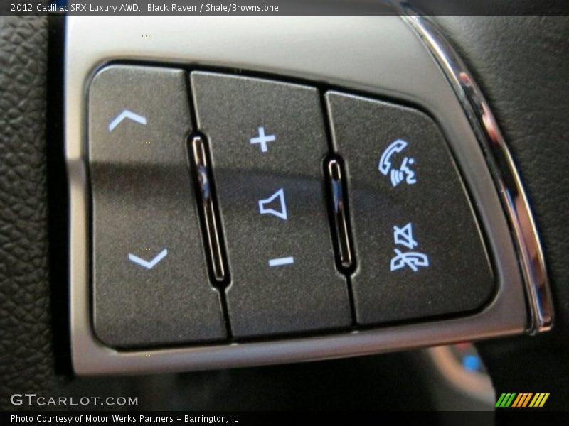 Black Raven / Shale/Brownstone 2012 Cadillac SRX Luxury AWD