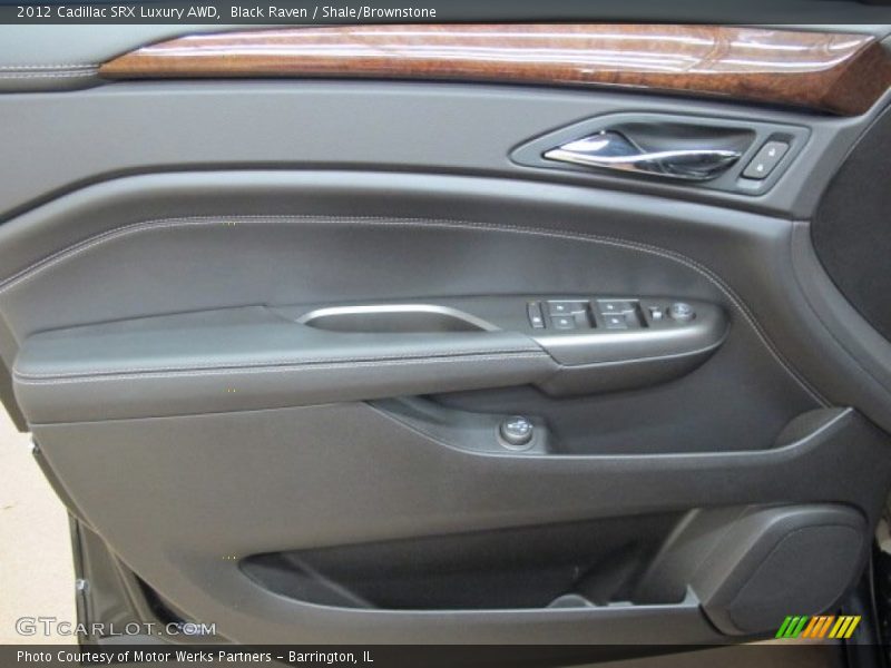 Black Raven / Shale/Brownstone 2012 Cadillac SRX Luxury AWD