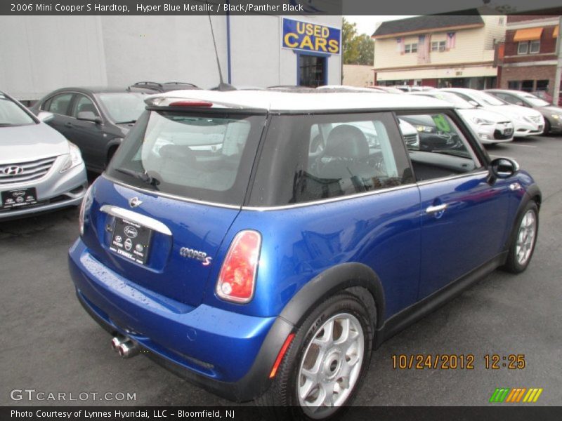 Hyper Blue Metallic / Black/Panther Black 2006 Mini Cooper S Hardtop