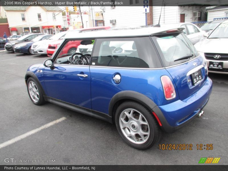 Hyper Blue Metallic / Black/Panther Black 2006 Mini Cooper S Hardtop