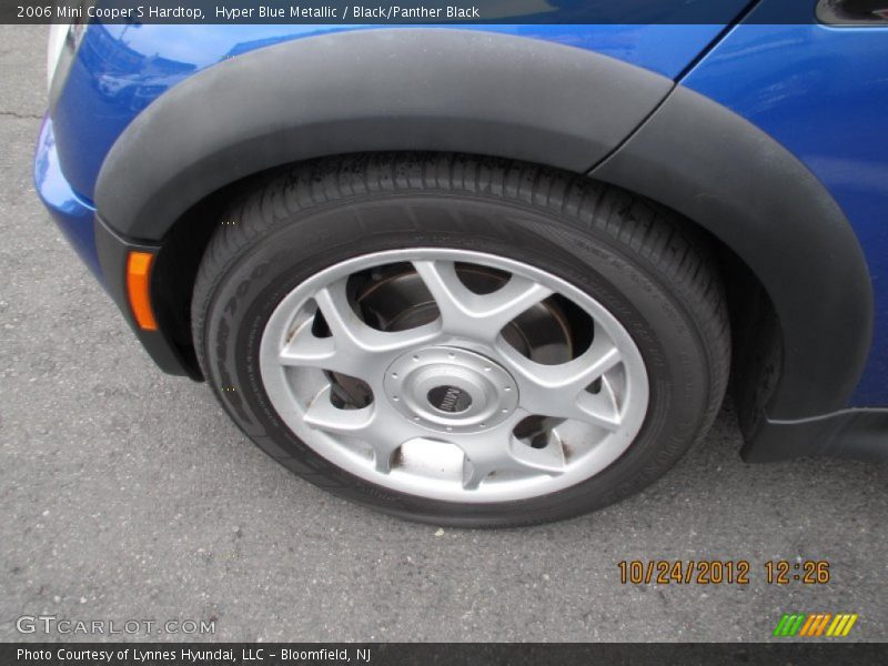 Hyper Blue Metallic / Black/Panther Black 2006 Mini Cooper S Hardtop