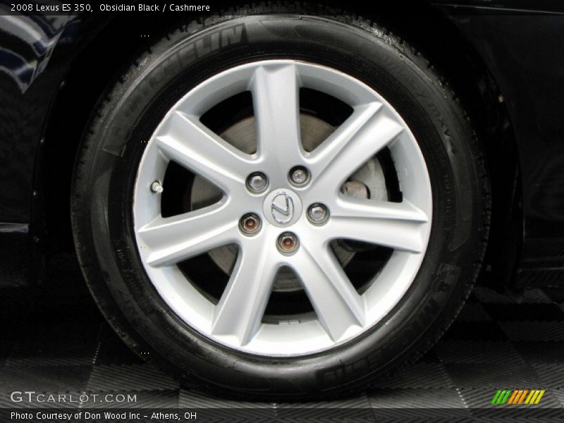 Obsidian Black / Cashmere 2008 Lexus ES 350