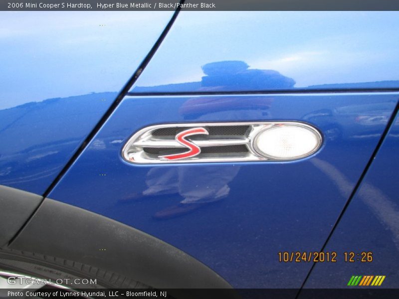 Hyper Blue Metallic / Black/Panther Black 2006 Mini Cooper S Hardtop