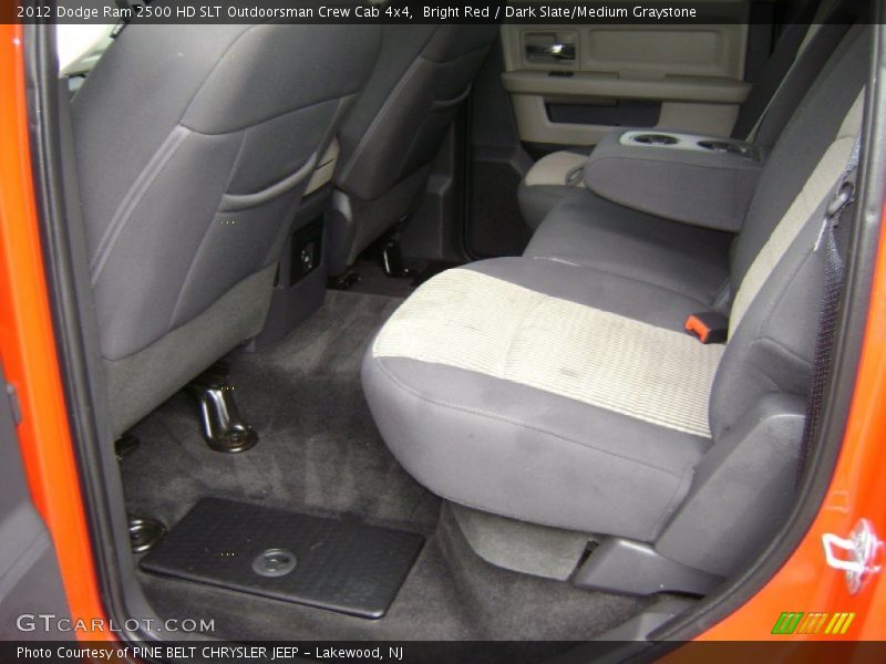 Bright Red / Dark Slate/Medium Graystone 2012 Dodge Ram 2500 HD SLT Outdoorsman Crew Cab 4x4