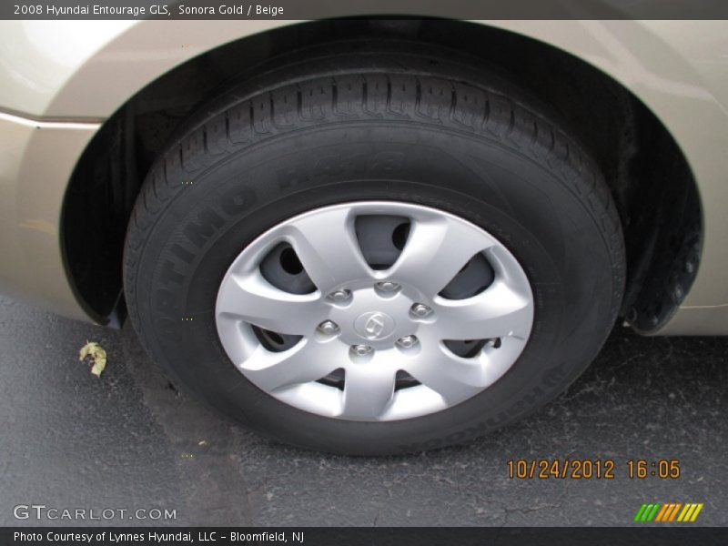 Sonora Gold / Beige 2008 Hyundai Entourage GLS