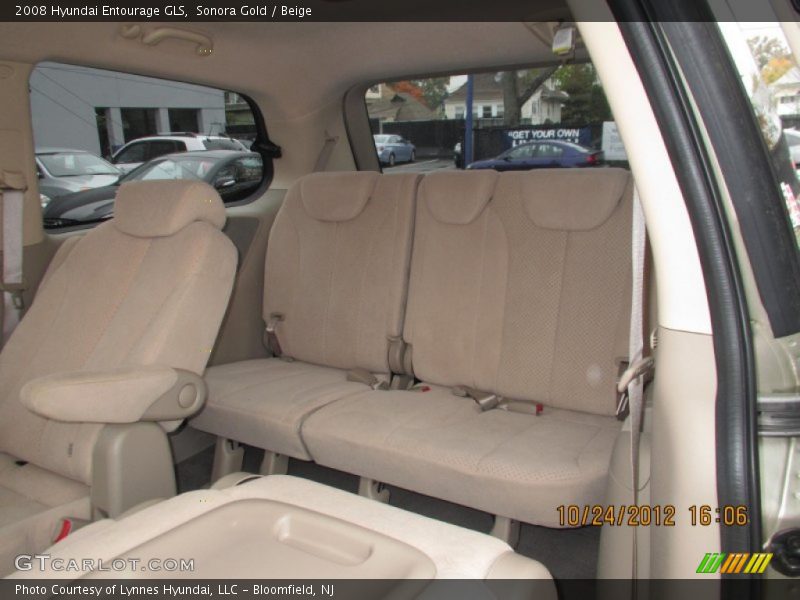 Sonora Gold / Beige 2008 Hyundai Entourage GLS